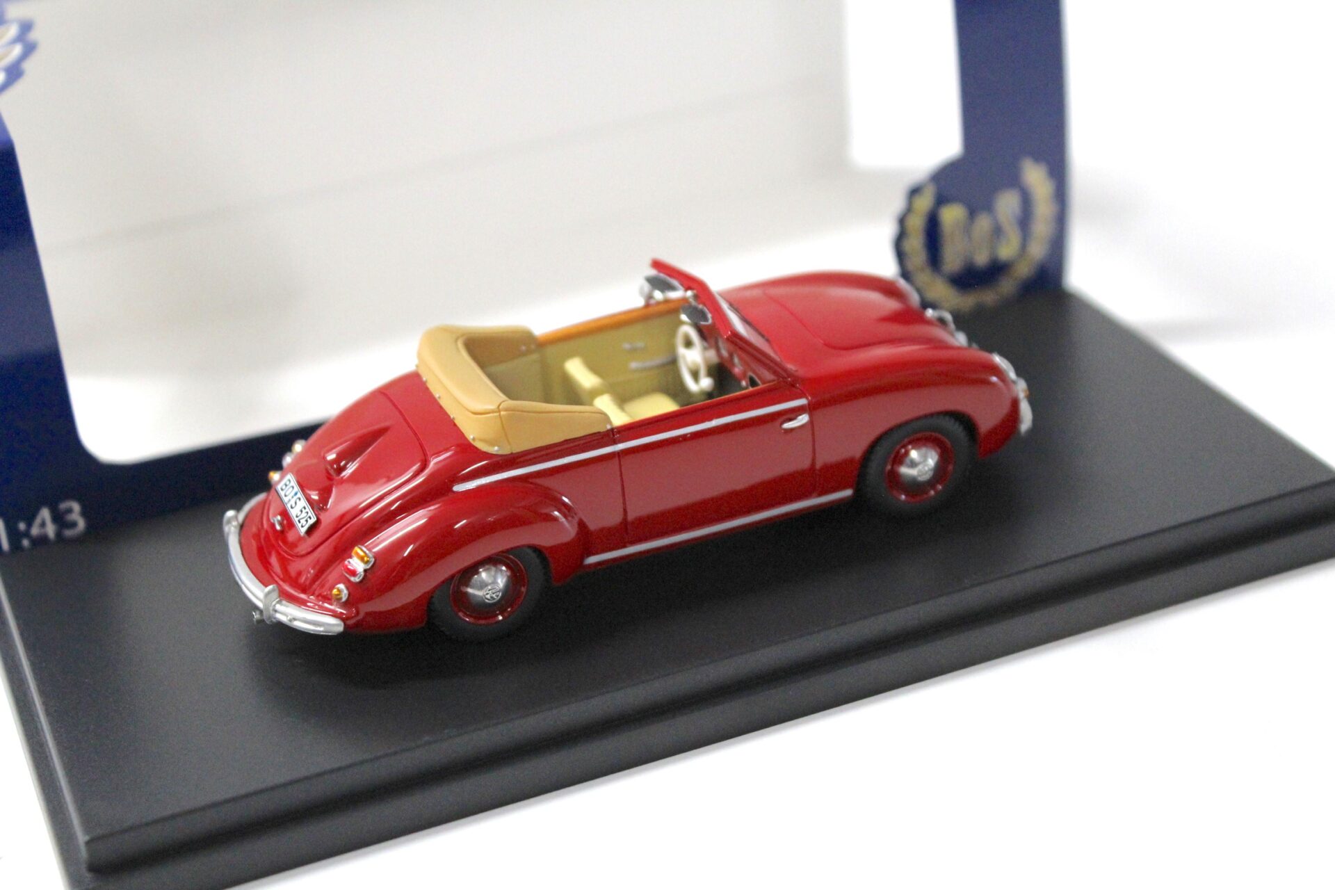 1:43 BOS Volkswagen Dannenhauer und Strauss Cabriolet red