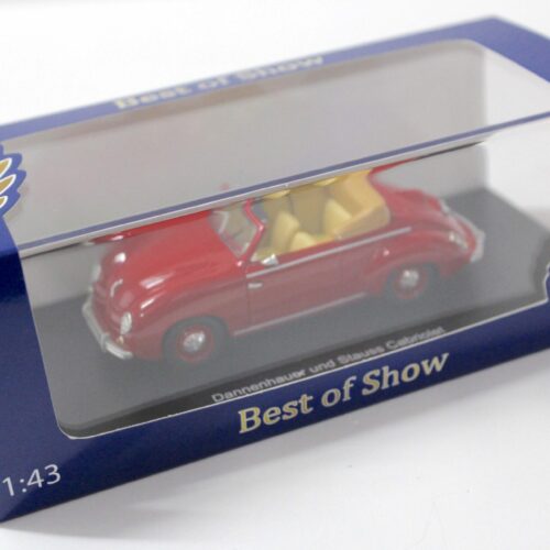 1:43 BOS Volkswagen Dannenhauer und Strauss Cabriolet red
