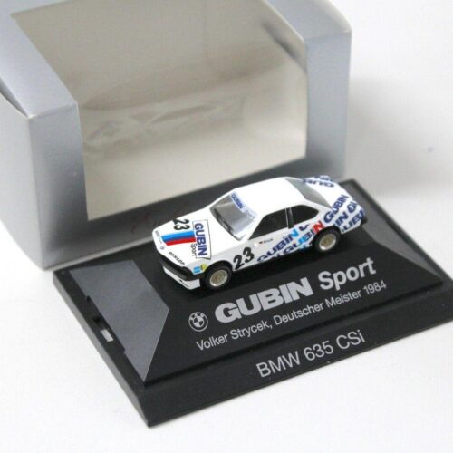 1:87 Herpa BMW 635 CSI *GUBIN SPORT* Meister 1984 #23 white