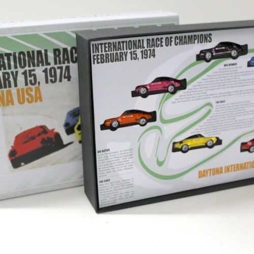 1:87 Bub mobil Porsche IROC SET Daytona USA 6x Porsche 911 3.0 RSR 1974