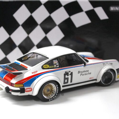 1:18 Minichamps Porsche 934 Brumos Racing #61 Gregg/ Busby 24h Daytona 1977
