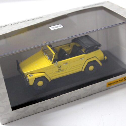 1:43 Minichamps VW 181 Deutsche Bundes Post Fernmeldedienst yellow