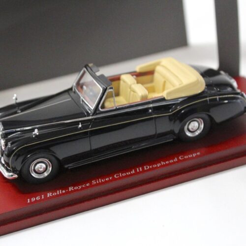 1:43 TSM True Scale 1961 Rolls Royce Silver Cloud II Drophead Coupe black