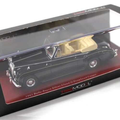 1:43 TSM True Scale 1961 Rolls Royce Silver Cloud II Drophead Coupe black