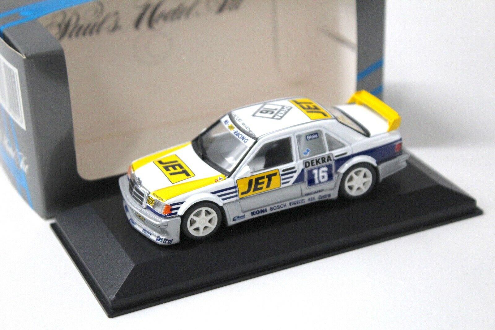 ID 48622 orig.jpg 1:43 Minichamps Mercedes 190E Evo1 MS-Jet Biela #16