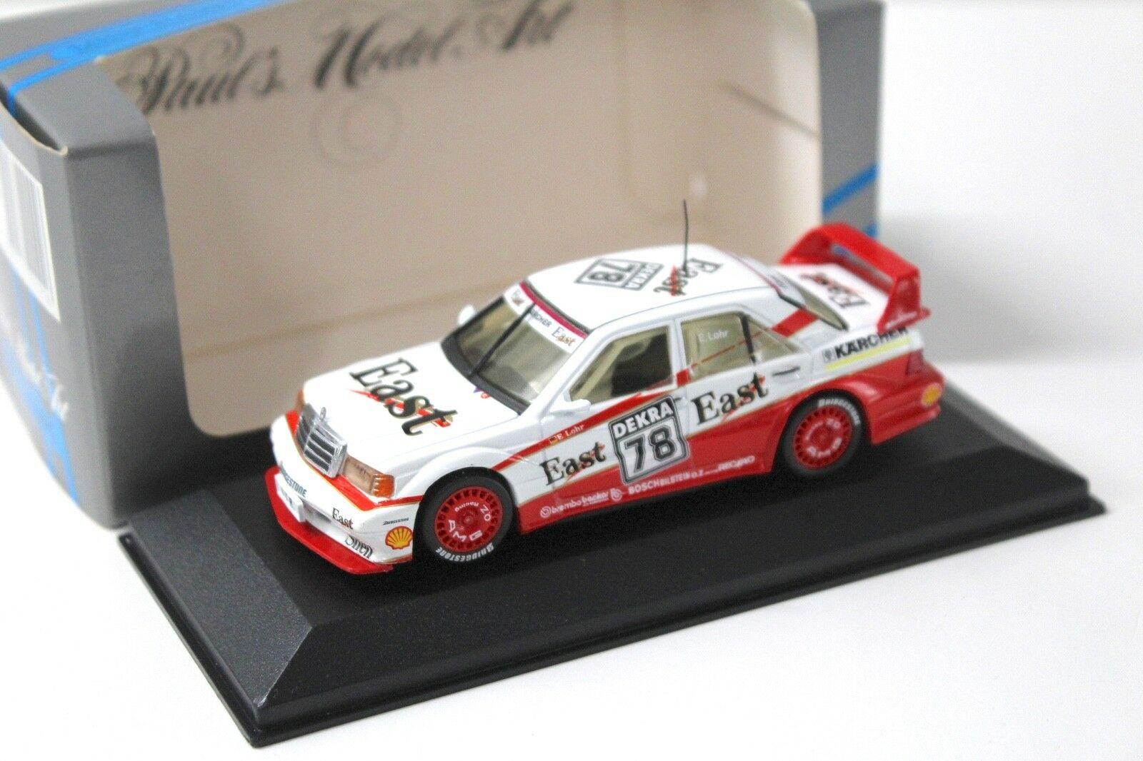 ID 48626 orig.jpg 1:43 Minichamps Mercedes 190E Evo2 EAST Lohr #78