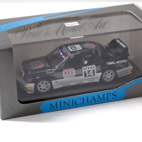 1:43 Minichamps Mercedes 190E Evo1 AEG Snobeck Asch #14
