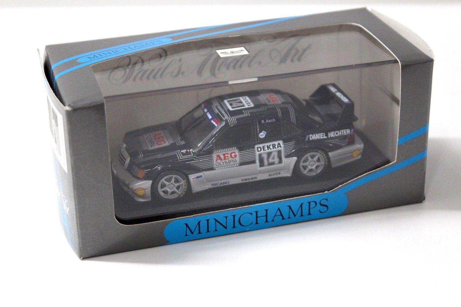 1:43 Minichamps Mercedes 190E Evo1 AEG Snobeck Asch #14