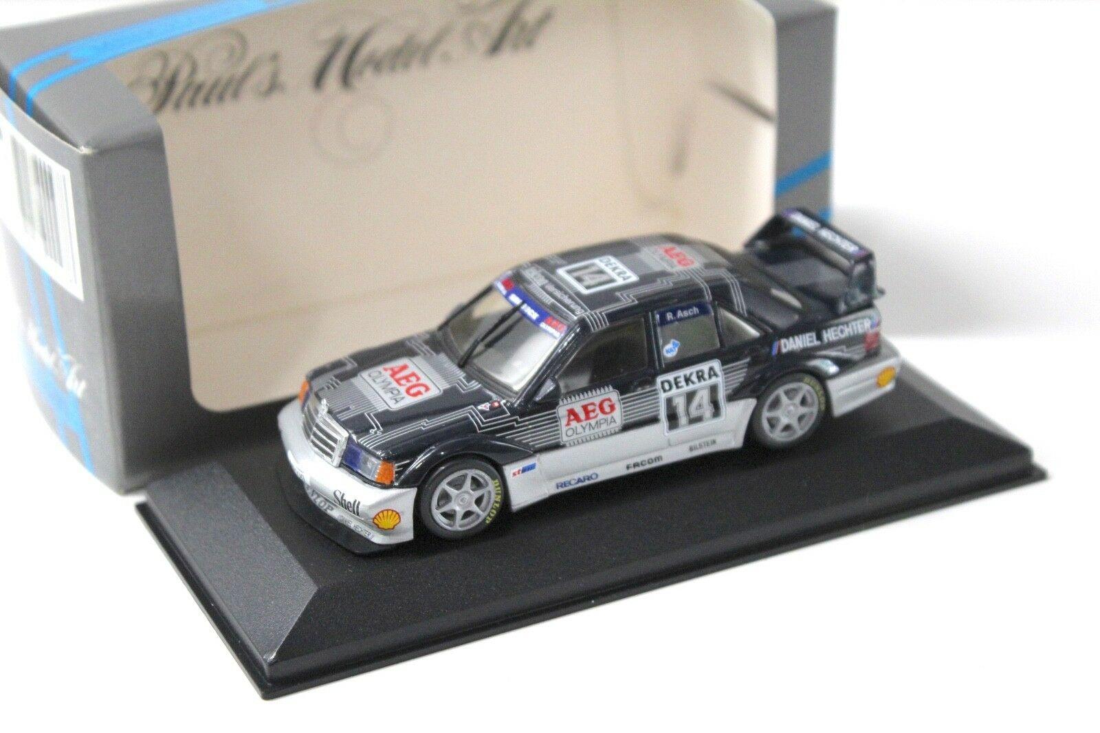 1:43 Minichamps Mercedes 190E Evo1 AEG Snobeck Asch #14