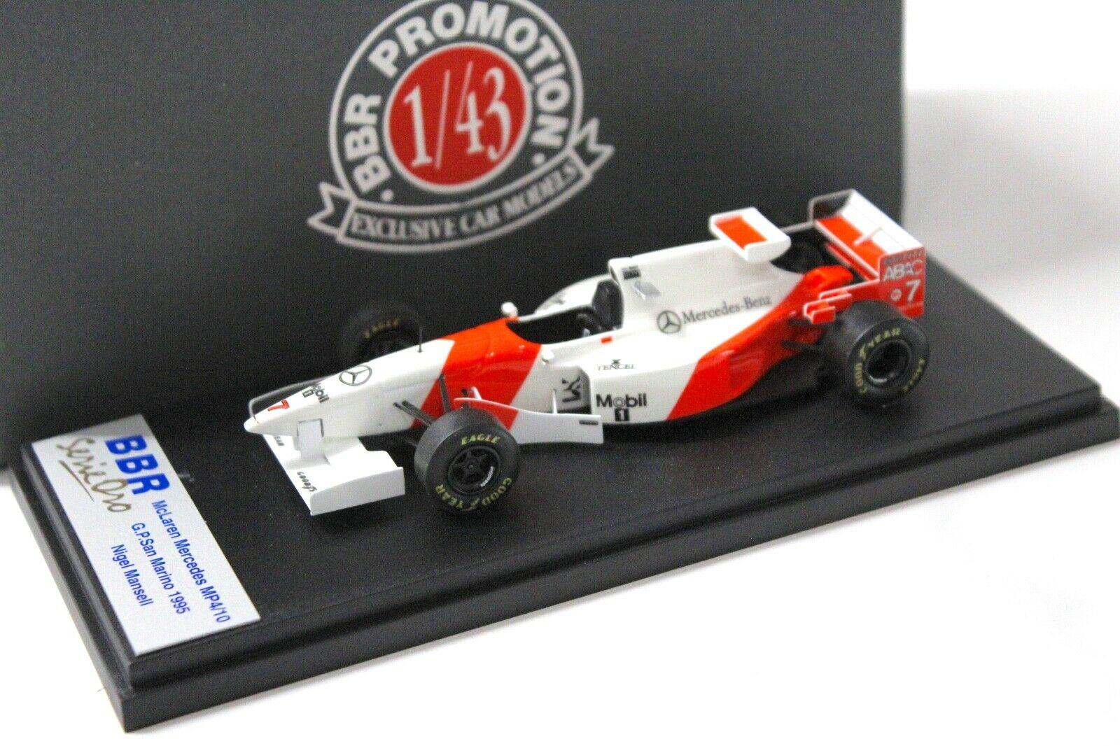ID 48805 orig.jpg 1:43 BBR () F1 Mclaren Mercedes MP4/10 GP San Marino Mansell