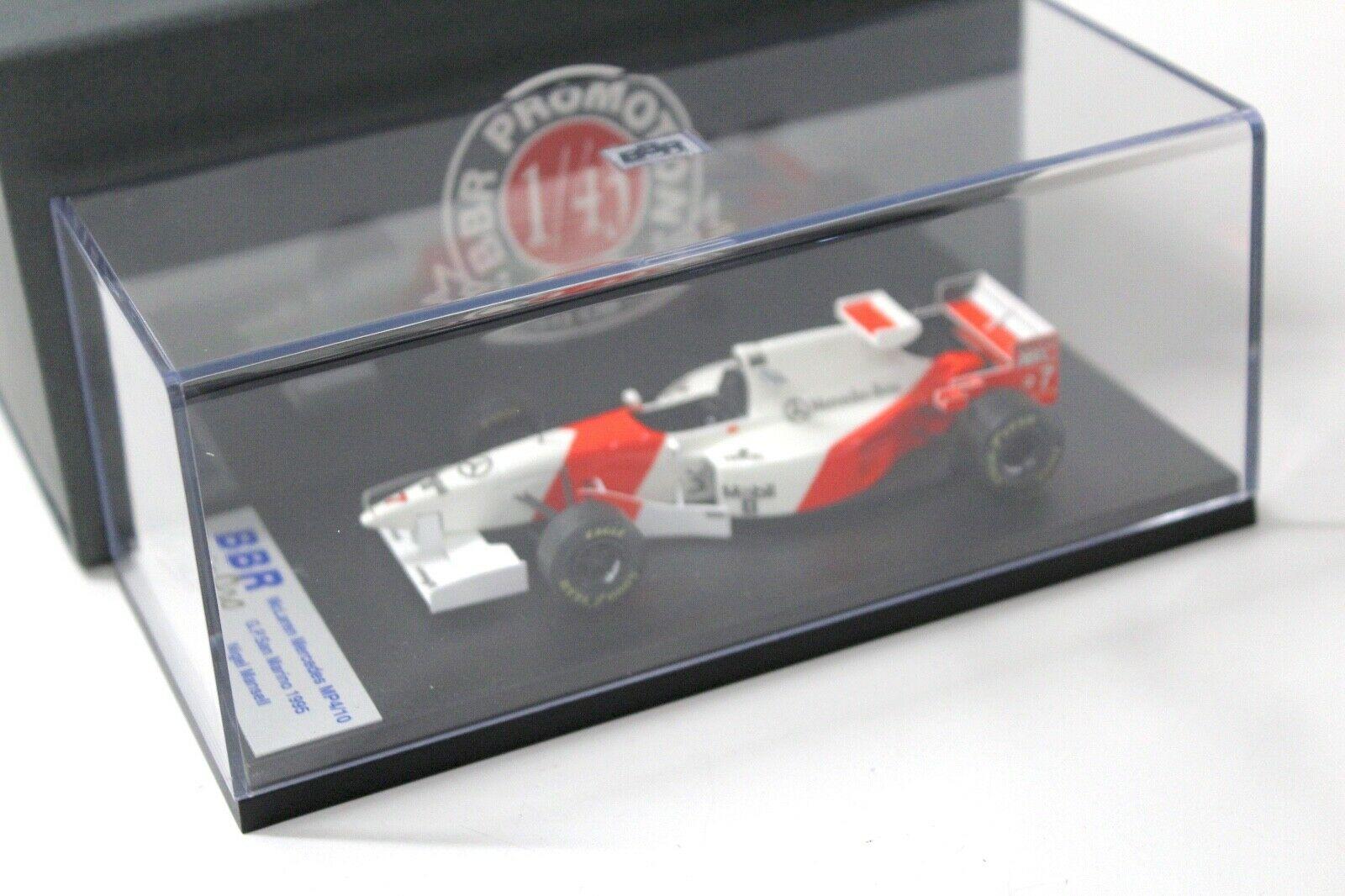1:43 BBR () F1 Mclaren Mercedes MP4/10 GP San Marino Mansell