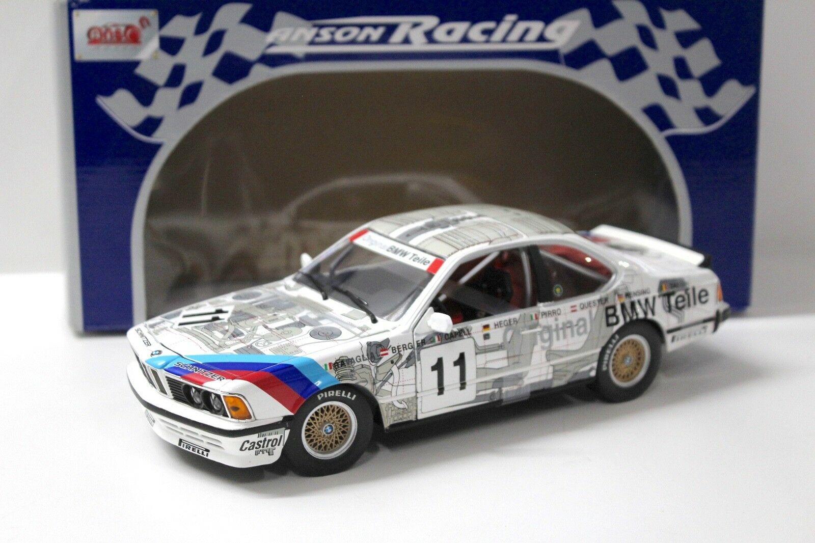 1:18 Anson BMW 635 CSI Sportcoupe Original BMW Teile