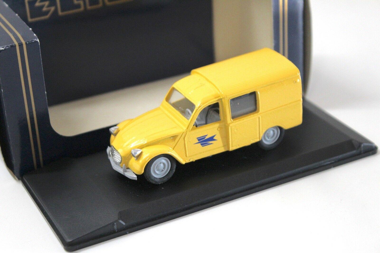 ID 49003 orig.jpg 1:43 Eligor Citroen 3 CV *POSTES* yellow