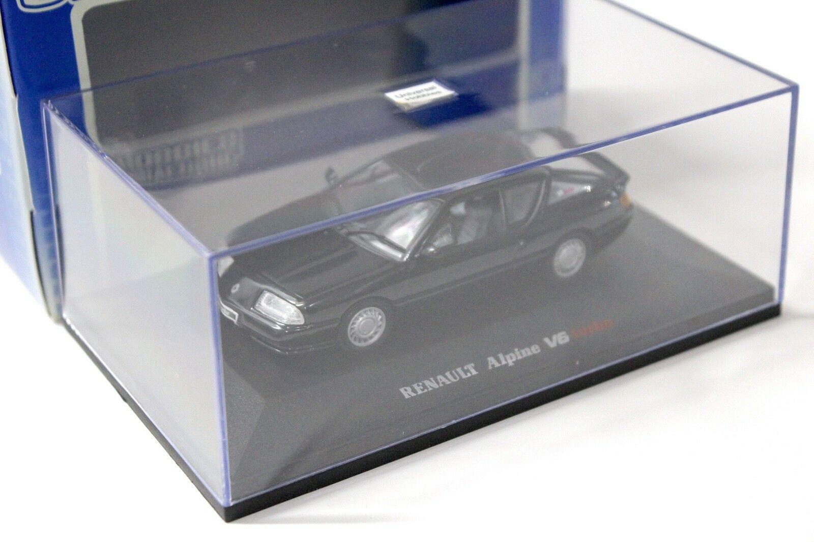 1:43 UH Universal Hobbies Renault Alpine V6 Turbo Coupe black