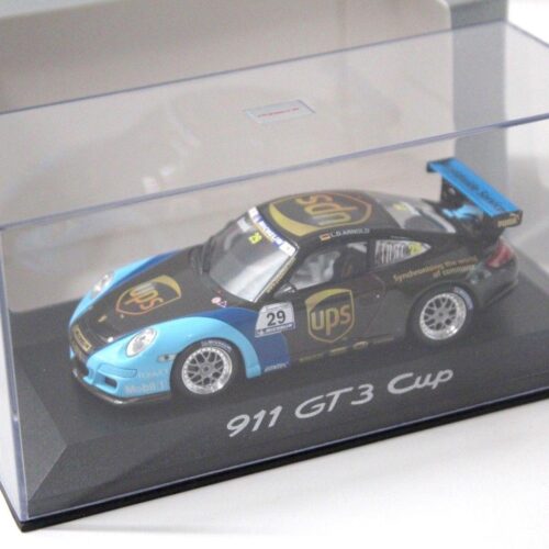 1:43 Minichamps Porsche 911 997 GT3 CUP UPS #29 DEALER VERSION