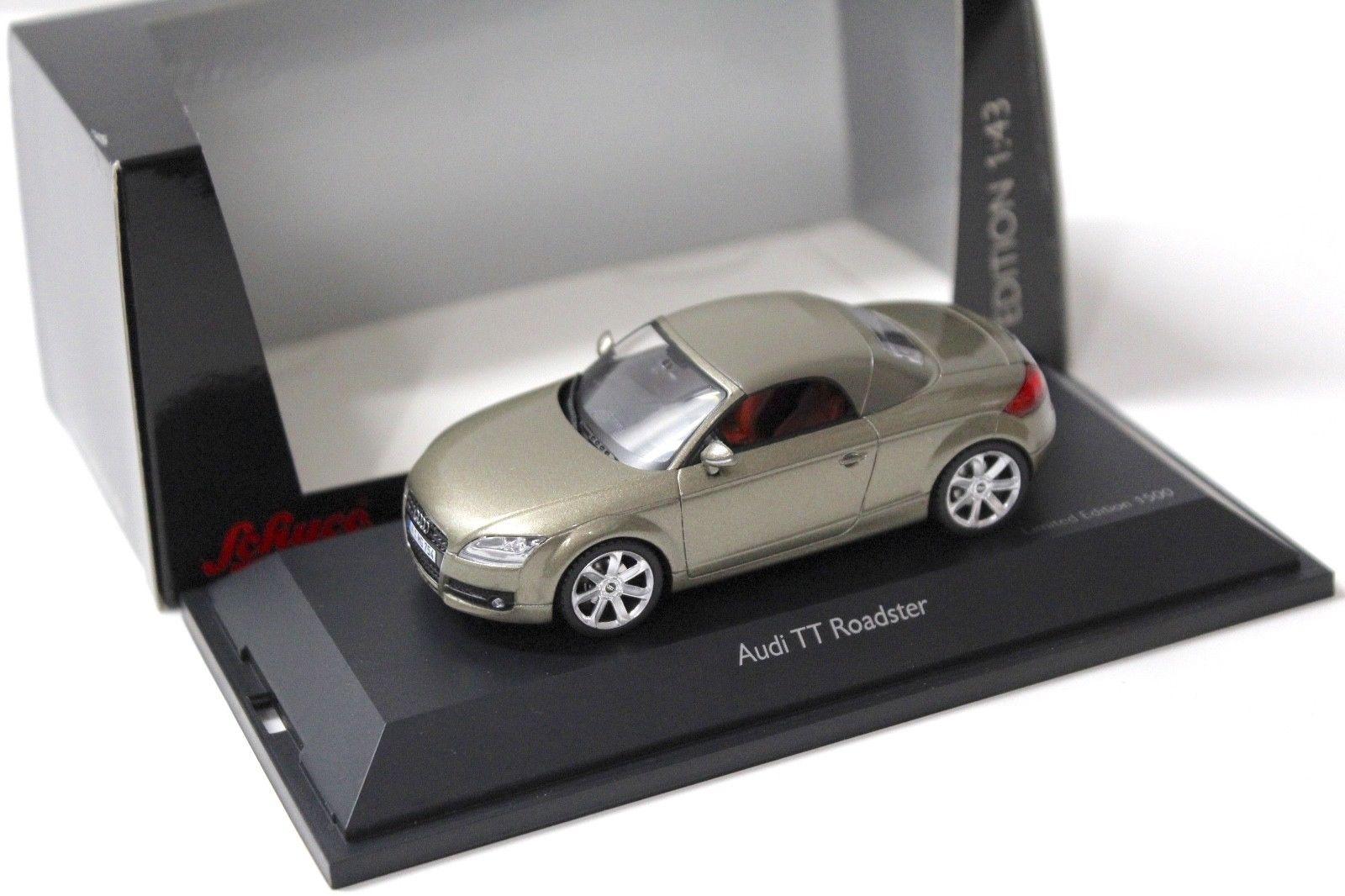 1:43 Schuco Audi TT Roadster with Softtop Dakkar beige