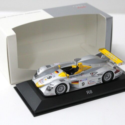 1:43 Minichamps Audi R8 Le Mans #9 DEALER VERSION
