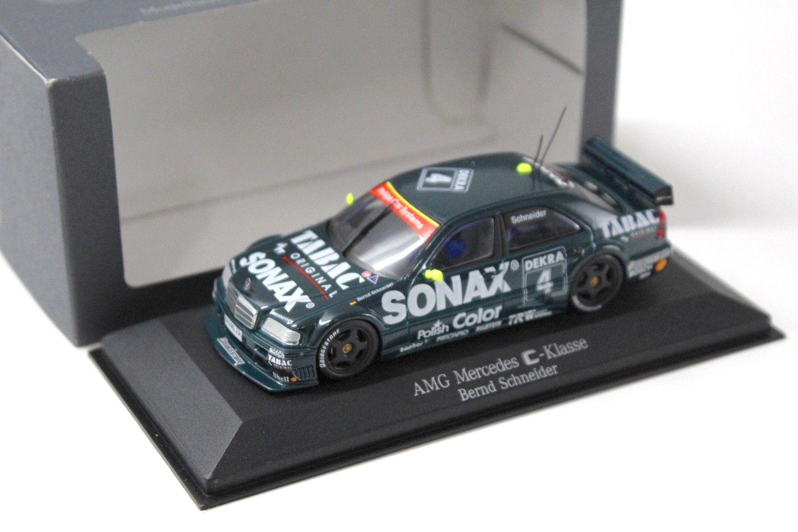 ID 49415 orig.jpg 1:43 Minichamps AMG Mercedes C-Klasse DTM Schneider #4 DEALER VERSION