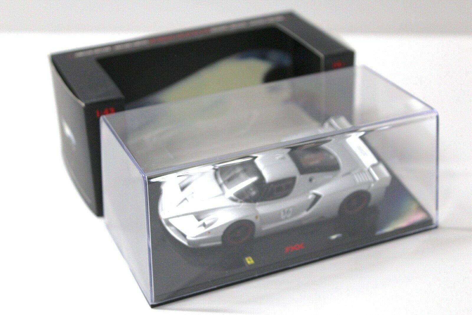 1:43 Hot Wheels Elite Ferrari FXX silver #16