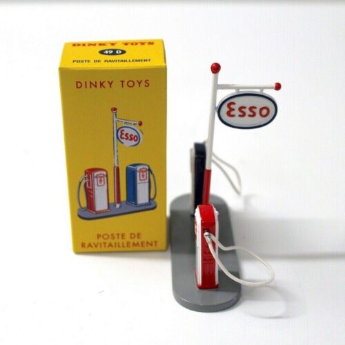 1:43 Dinky Toys Esso Zapfsäule Diorama GAS STATION