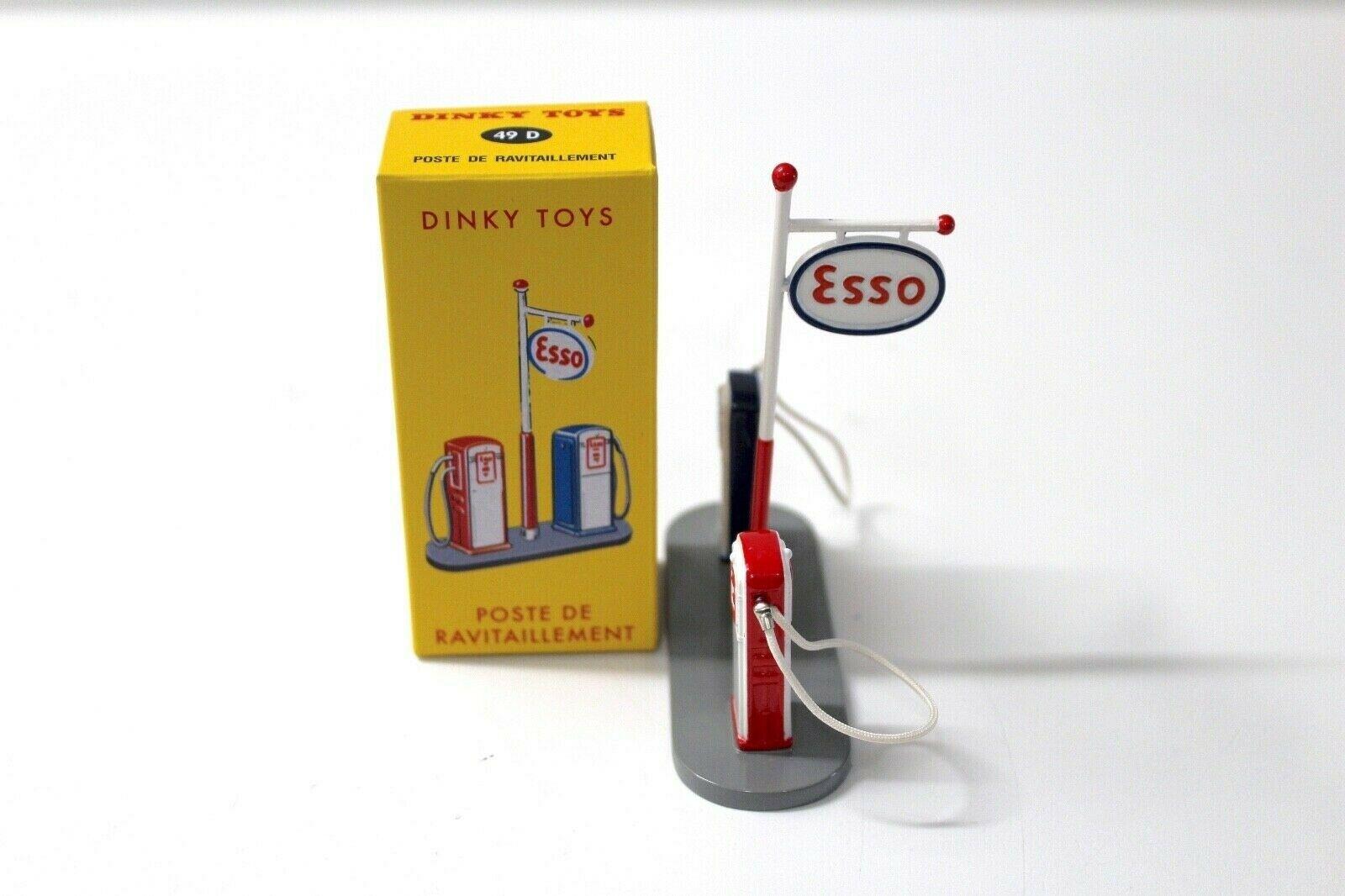 1:43 Dinky Toys Esso Zapfsäule Diorama GAS STATION