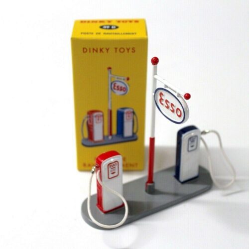 1:43 Dinky Toys Esso Zapfsäule Diorama GAS STATION