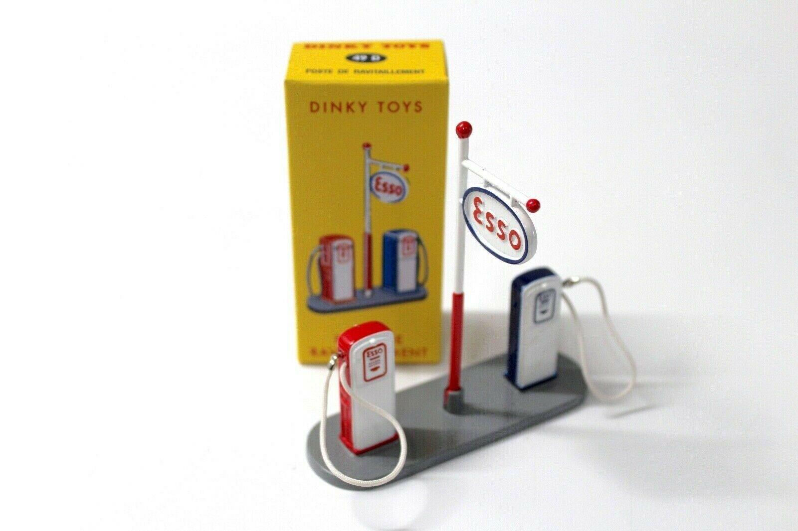 1:43 Dinky Toys Esso Zapfsäule Diorama GAS STATION