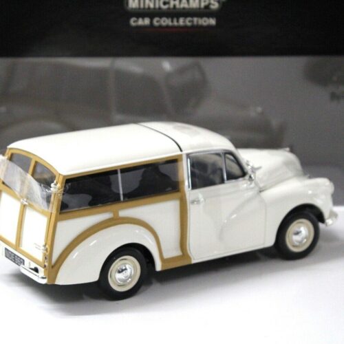 1:18 Minichamps Morris Minor Traveler white - Image 3
