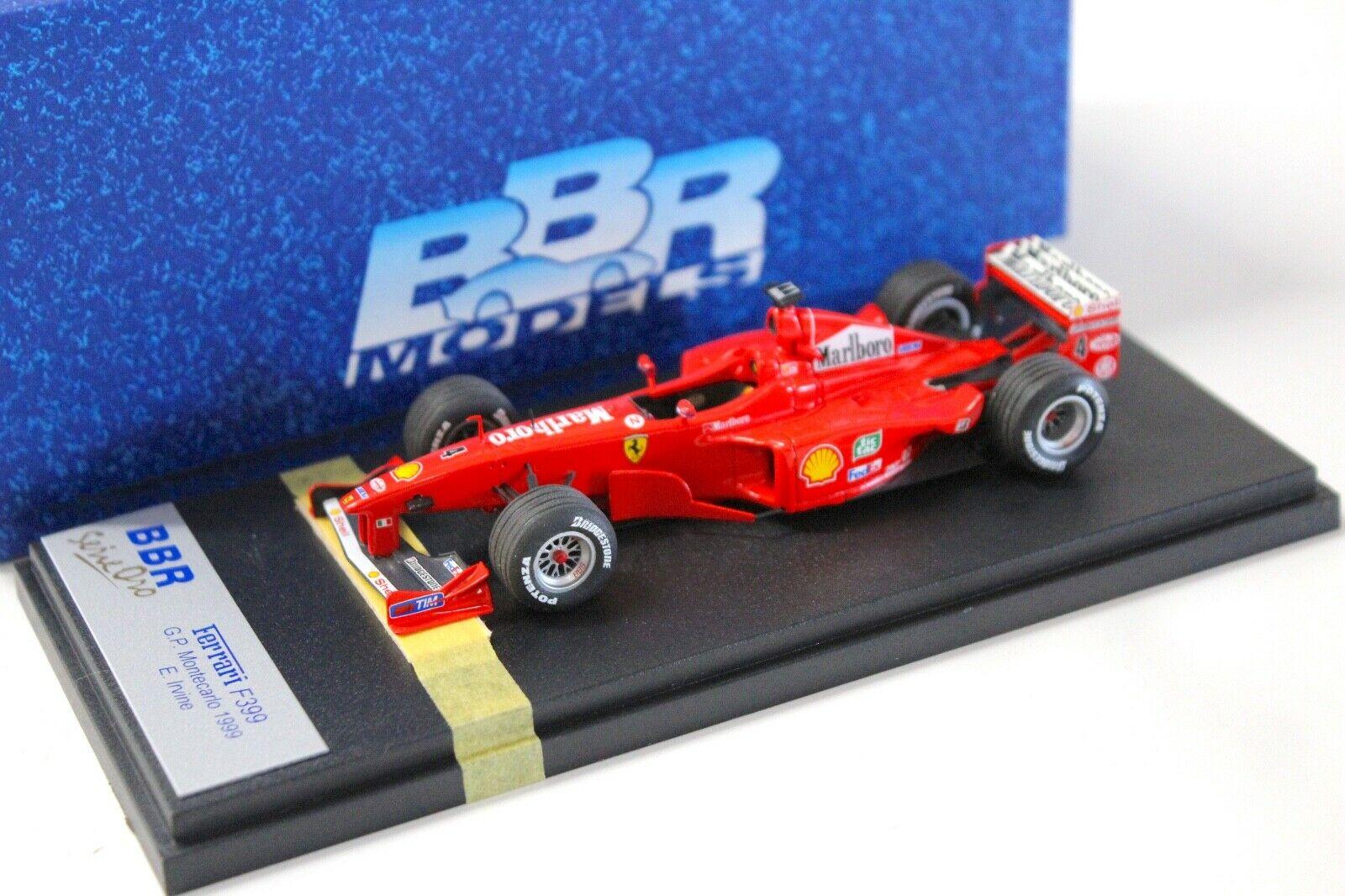 1:43 BBR F1 Ferrari F399 GP Montecarlo 1999 E.Irvine #4