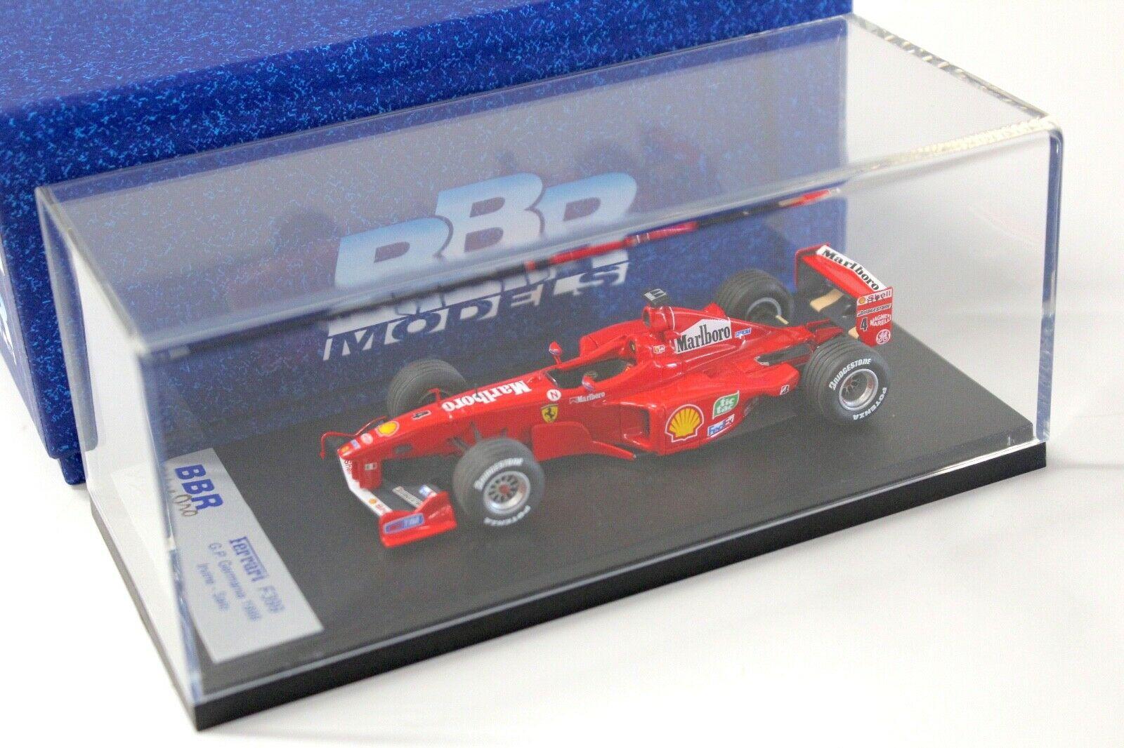 1:43 BBR F1 Ferrari F399 GP Germania 1999 Winner E.Irvine
