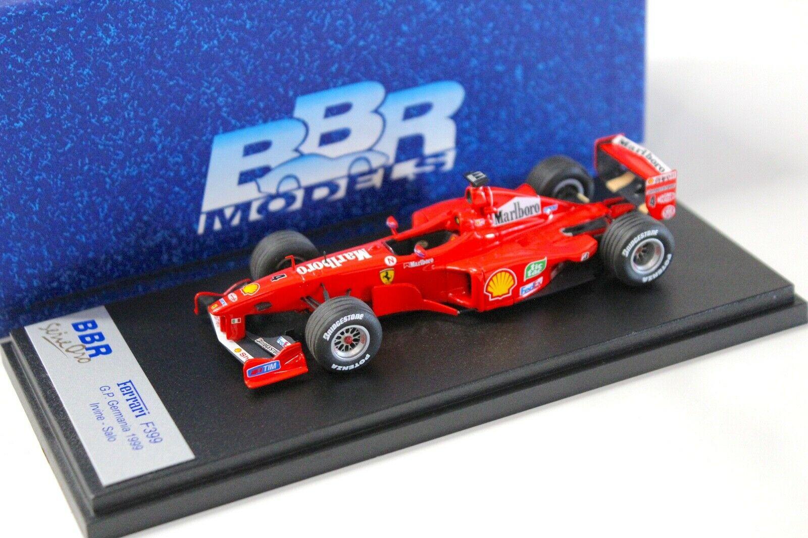 1:43 BBR F1 Ferrari F399 GP Germania 1999 Winner E.Irvine