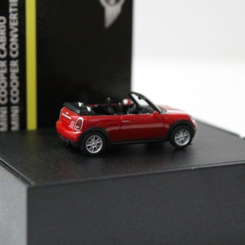 1:87 Herpa Mini Cooper R57 Convertible red DEALER VERSION