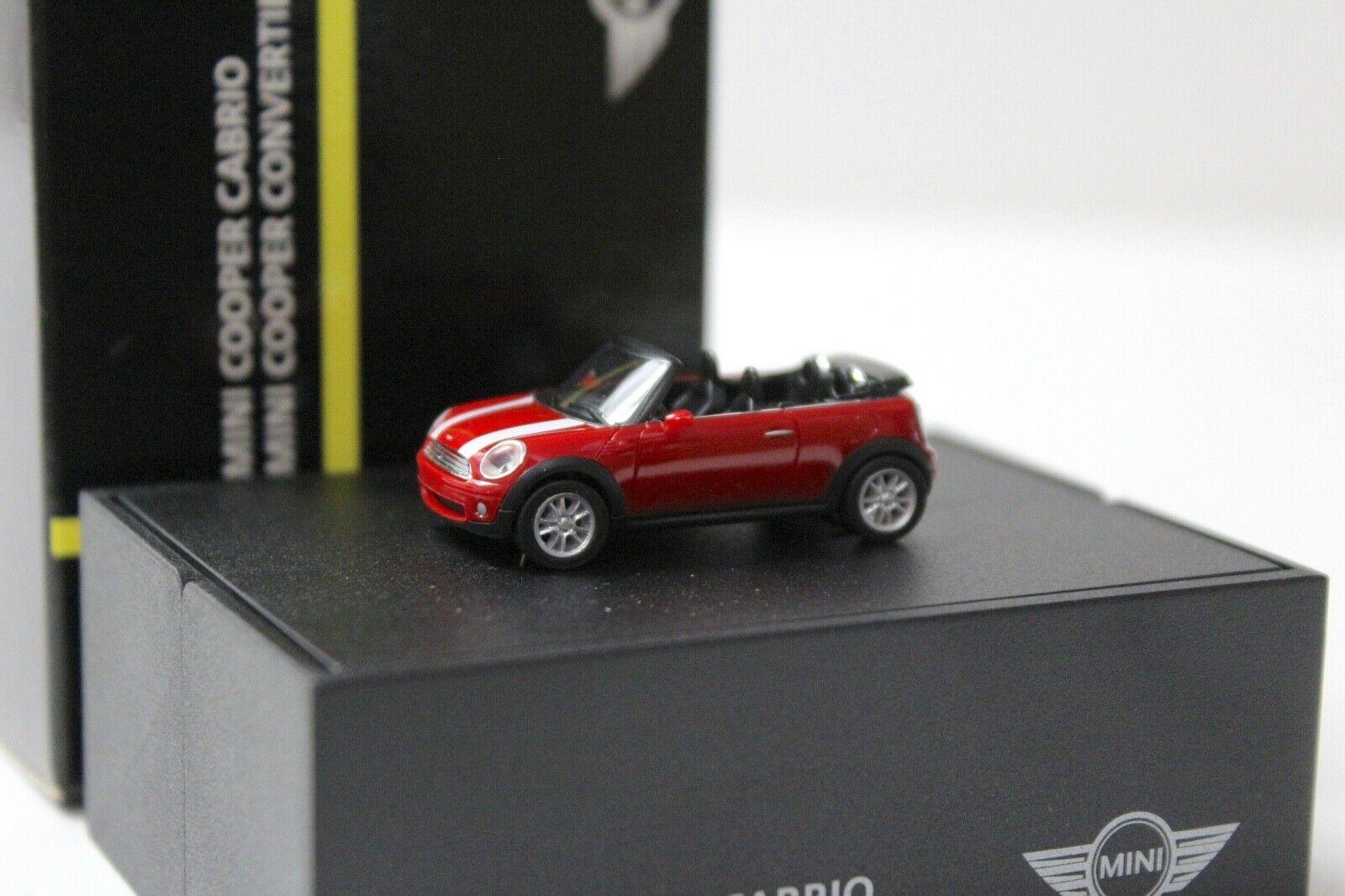 ID 50089 orig.jpg 1:87 Herpa Mini Cooper R57 Convertible red DEALER VERSION