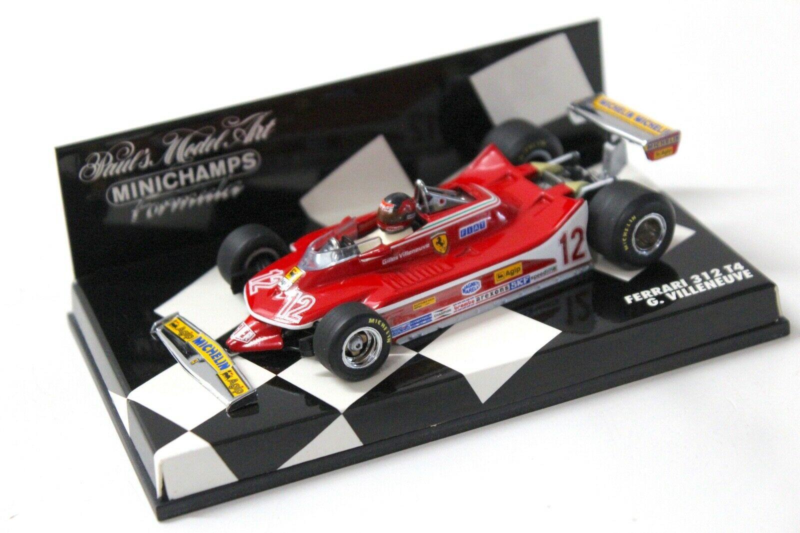 1:43 Minichamps Ferrari 312 T4 G.Villeneuve #12
