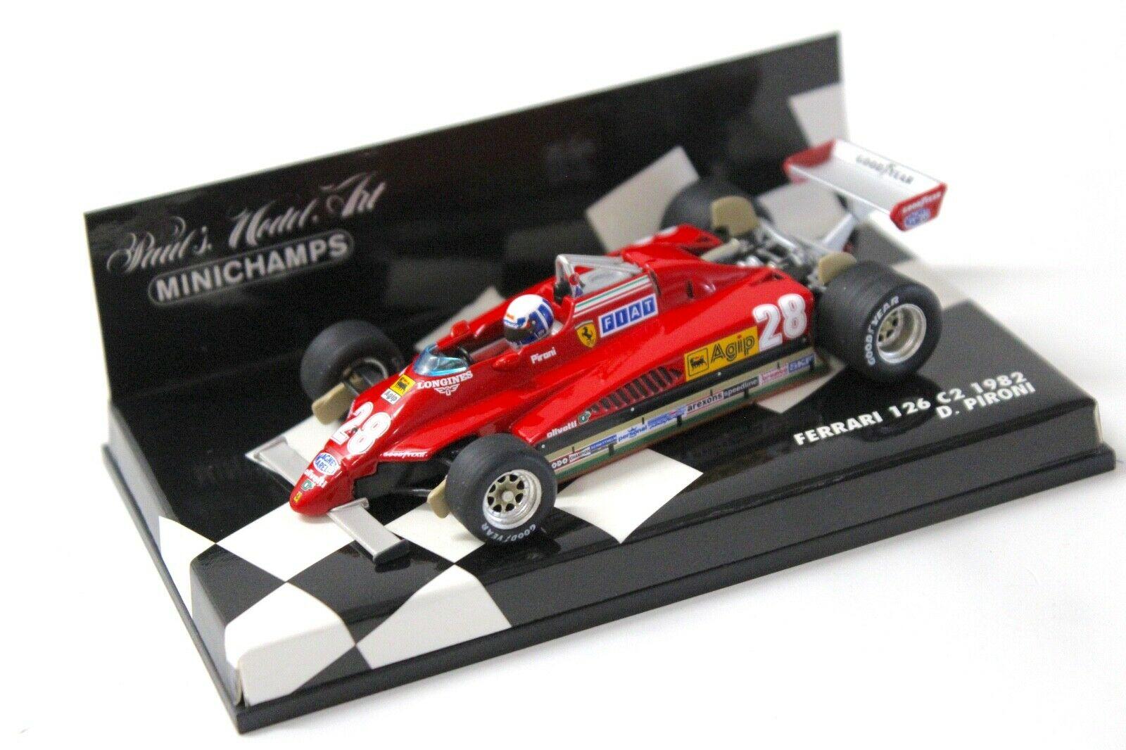 ID 50124 orig.jpg 1:43 Minichamps Ferrari 126 C2 1982 D.Pironi #28
