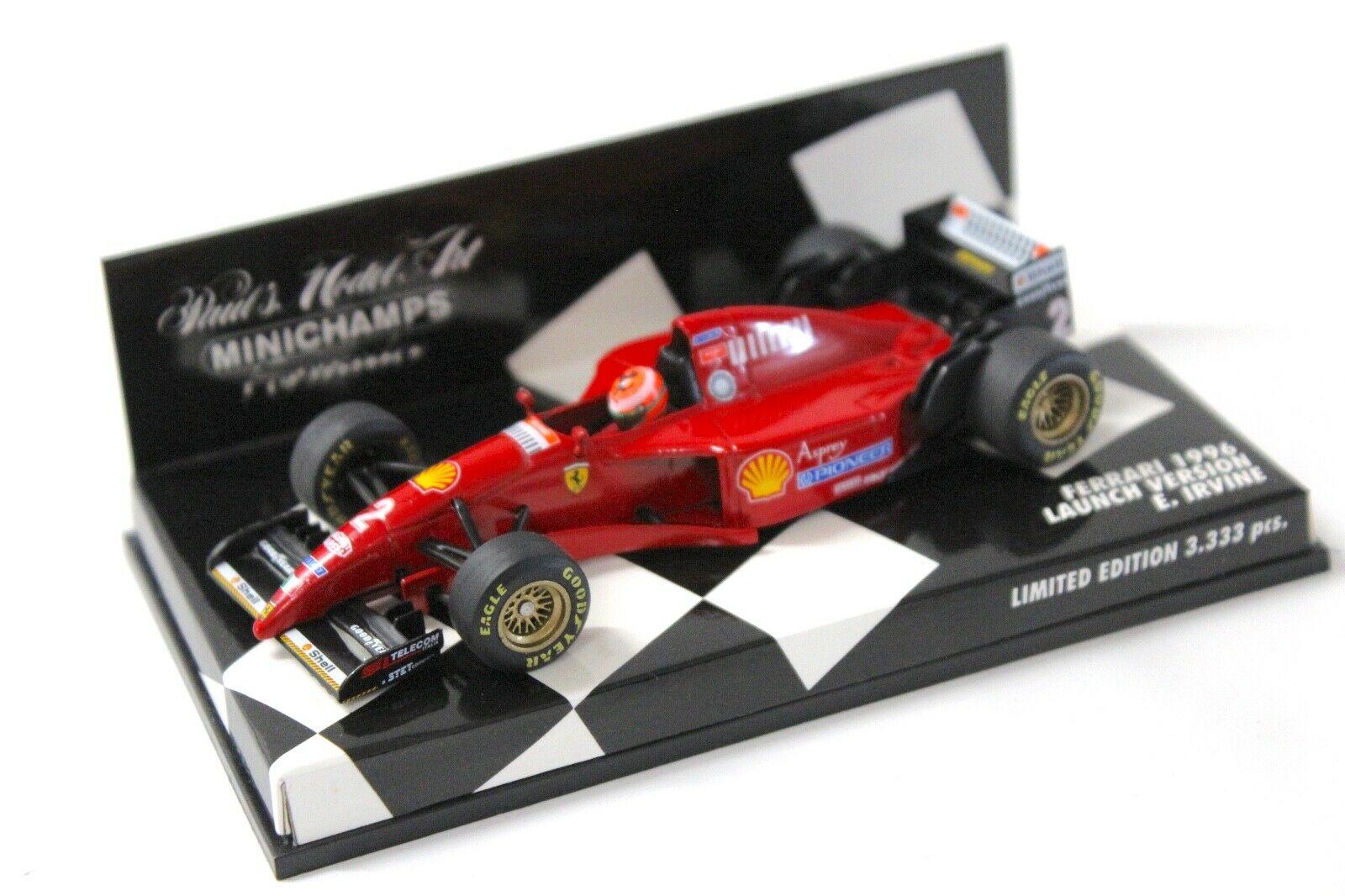 ID 50130 orig.jpg 1:43 Minichamps F1 Ferrari 1996 Launch Version Irvine