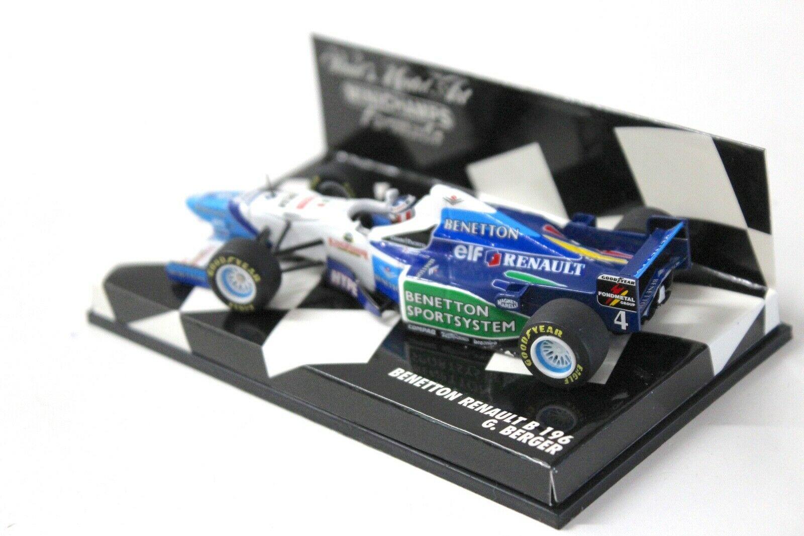 1:43 Minichamps Benetton Renault B196 G.Berger #4