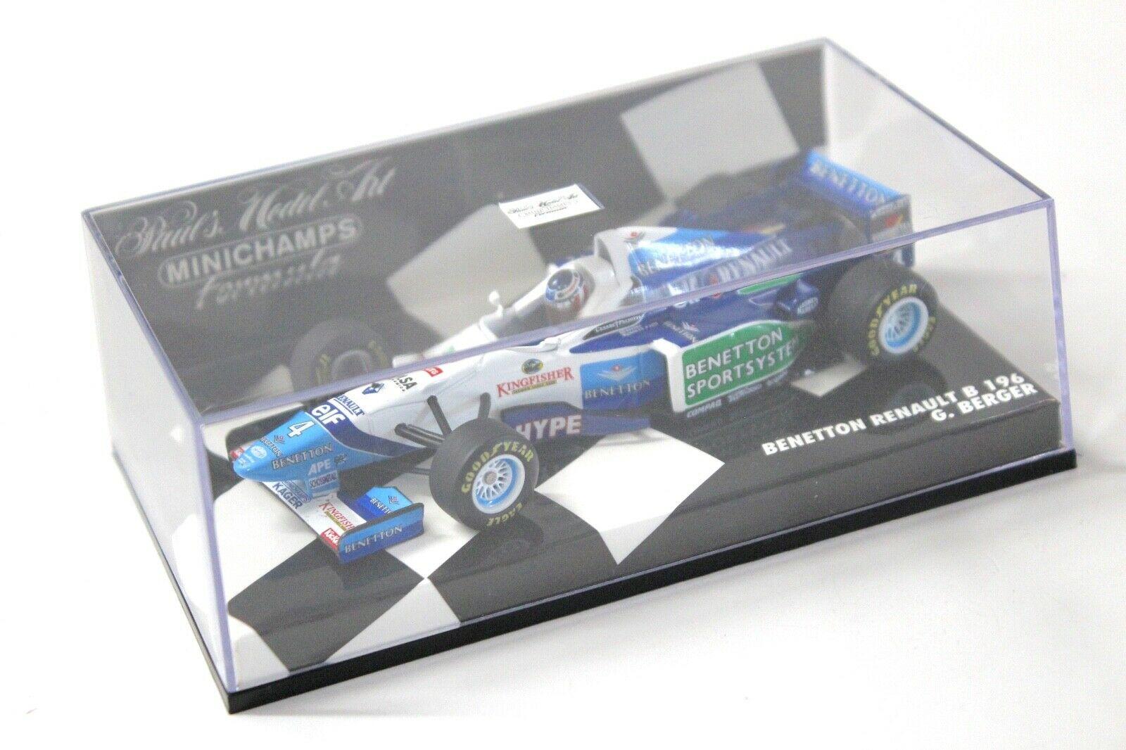 1:43 Minichamps Benetton Renault B196 G.Berger #4