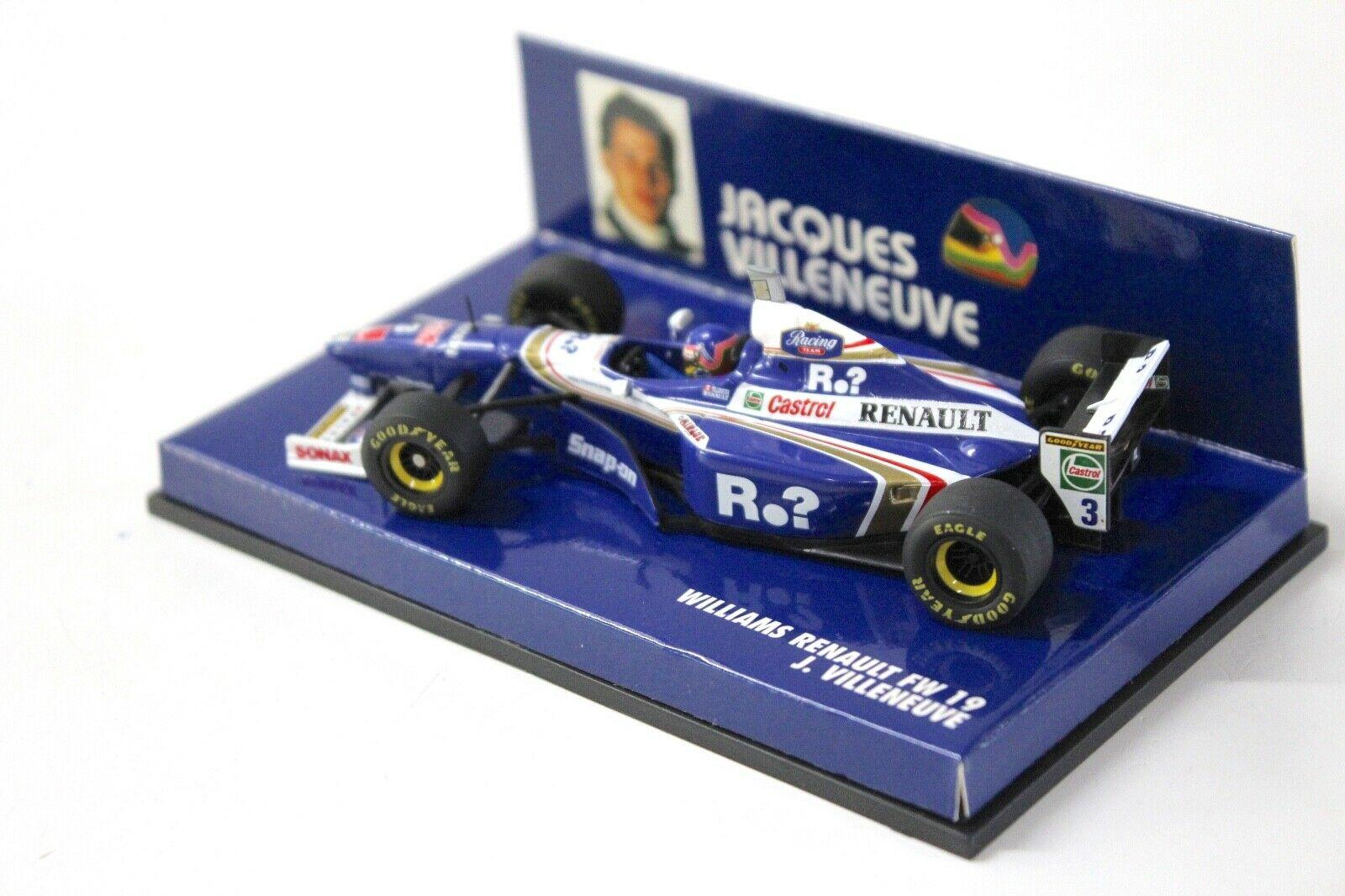 1:43 Minichamps Williams Renault FW19 J.Villeneuve #3