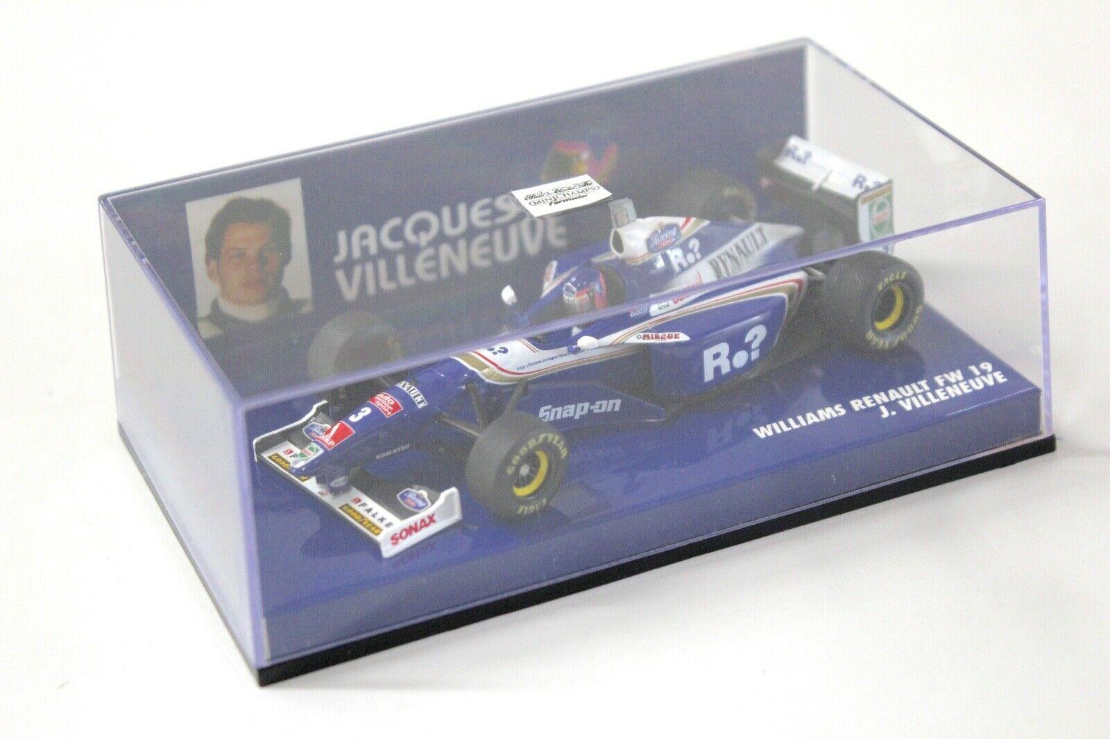 1:43 Minichamps Williams Renault FW19 J.Villeneuve #3