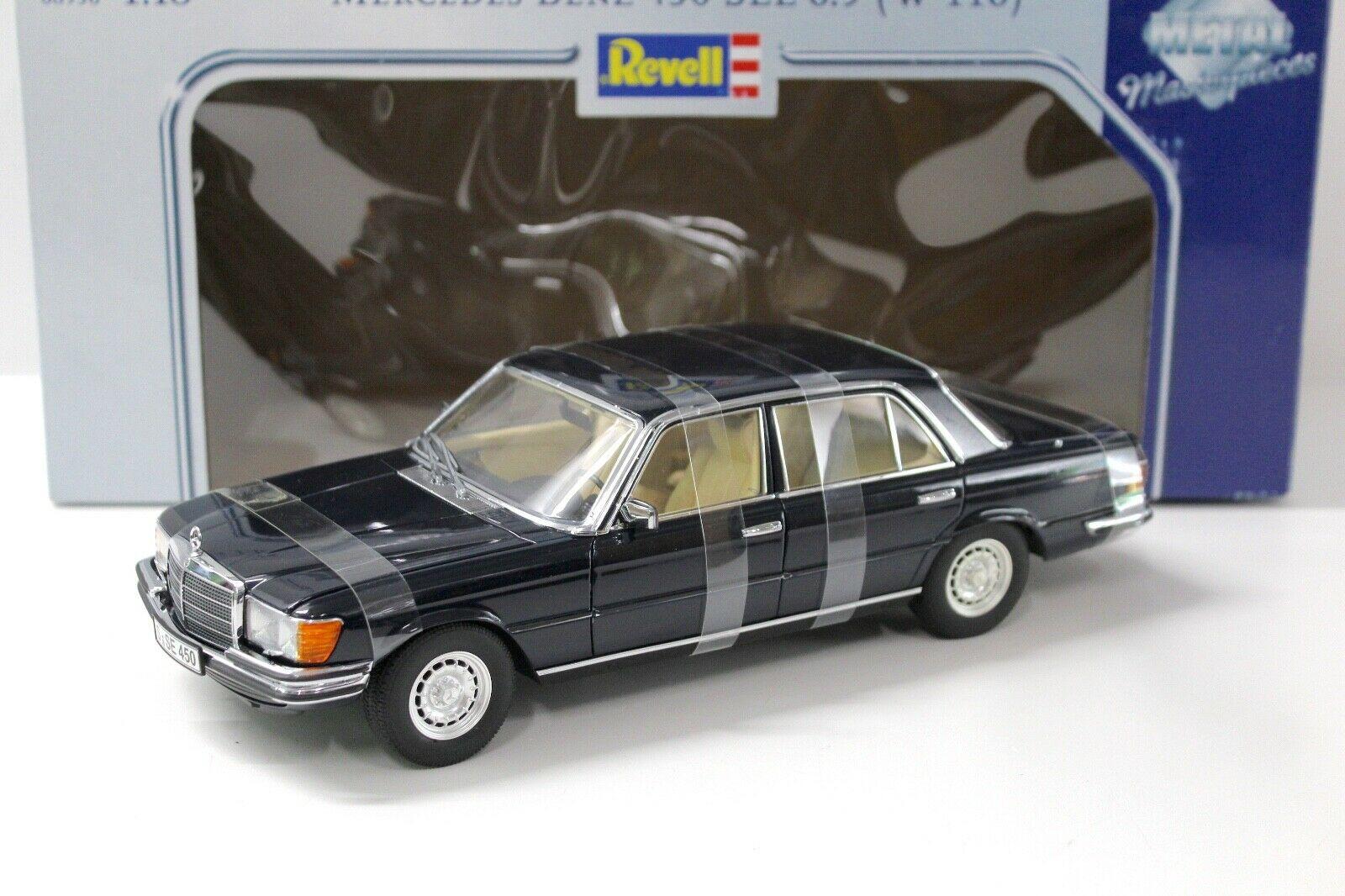 1:18 Revell Mercedes 450 SEL 6.9 W116 dark blue