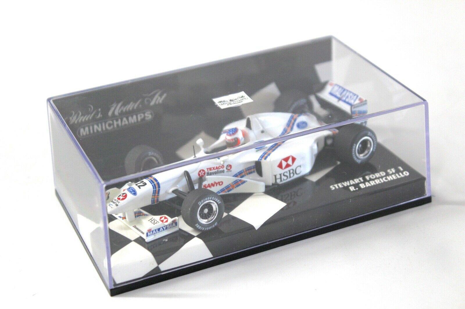 1:43 Minichamps Stewart Ford SF1 R.Barrichello #22