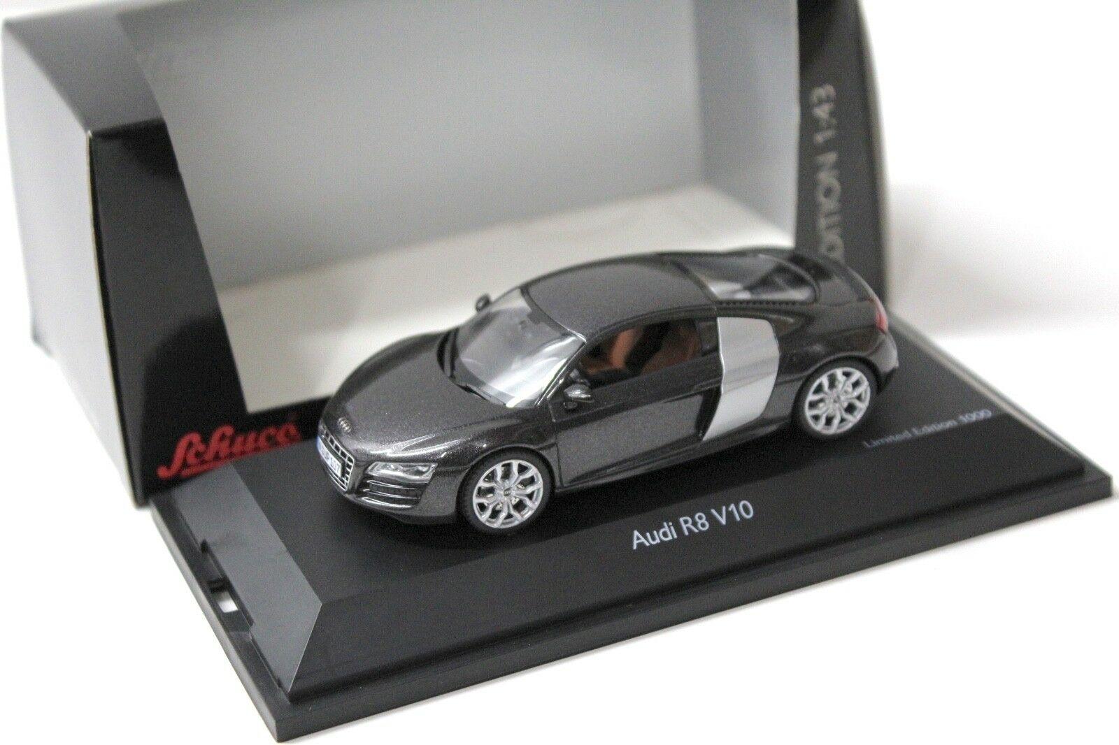ID 50587 orig.jpg 1:43 Schuco Audi R8 V10 Coupe lava grey