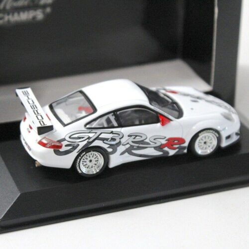 1:43 Minichamps Porsche 911 996 GT3 RSR PRESENTATION white