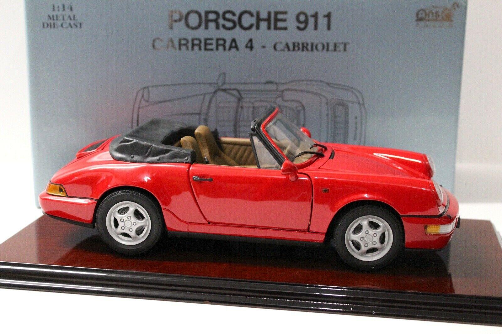 1:14 Anson Porsche 911 964 Carrera 4 Cabriolet red