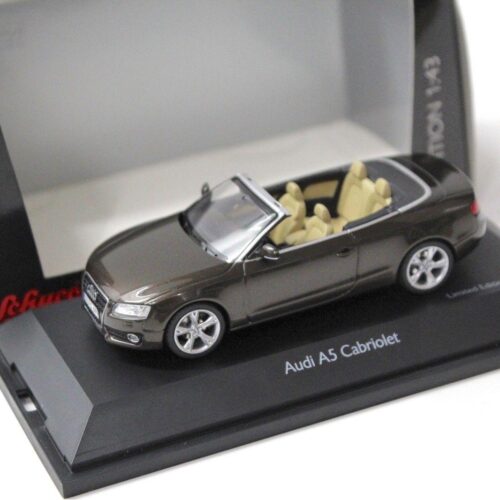 1:43 Schuco Audi A5 Cabriolet teak brown