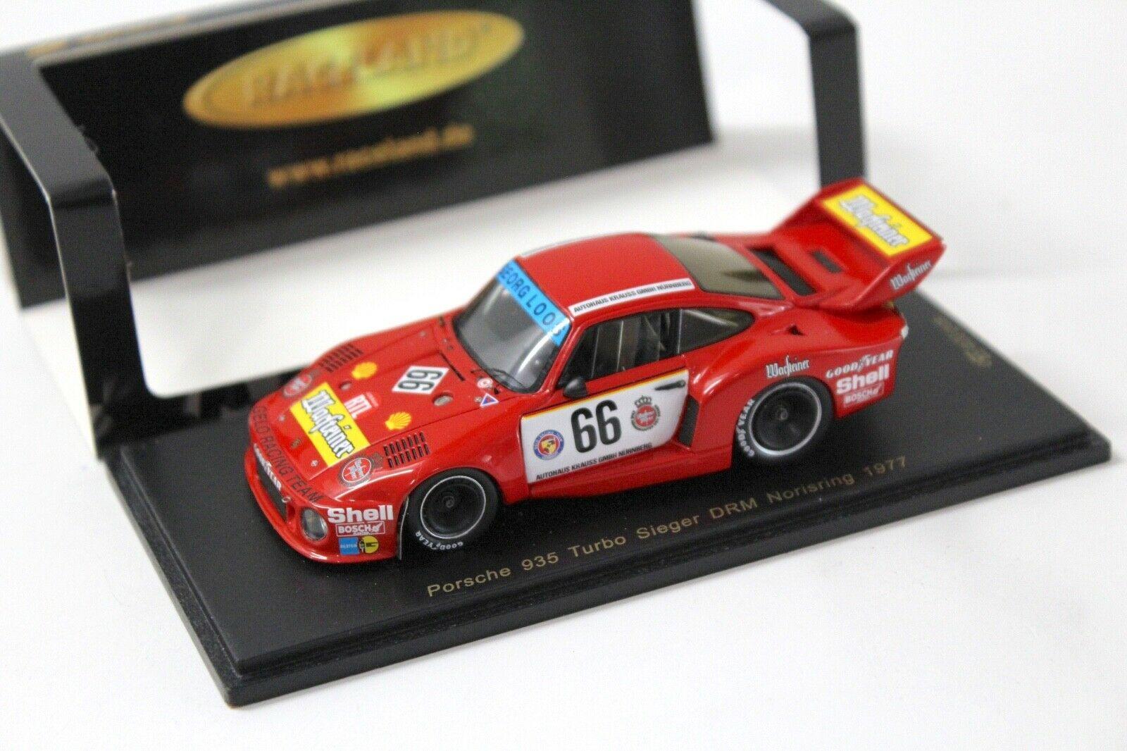 1:43 Spark Porsche 935 Turbo Sieger DRM Norisring #66 red