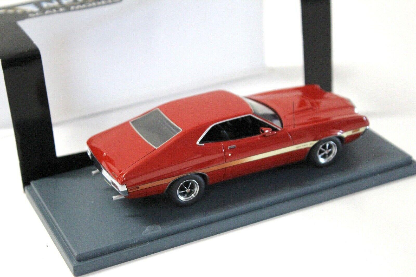 1:43 NEO Scale Ford Gran Torino Coupe Sport red