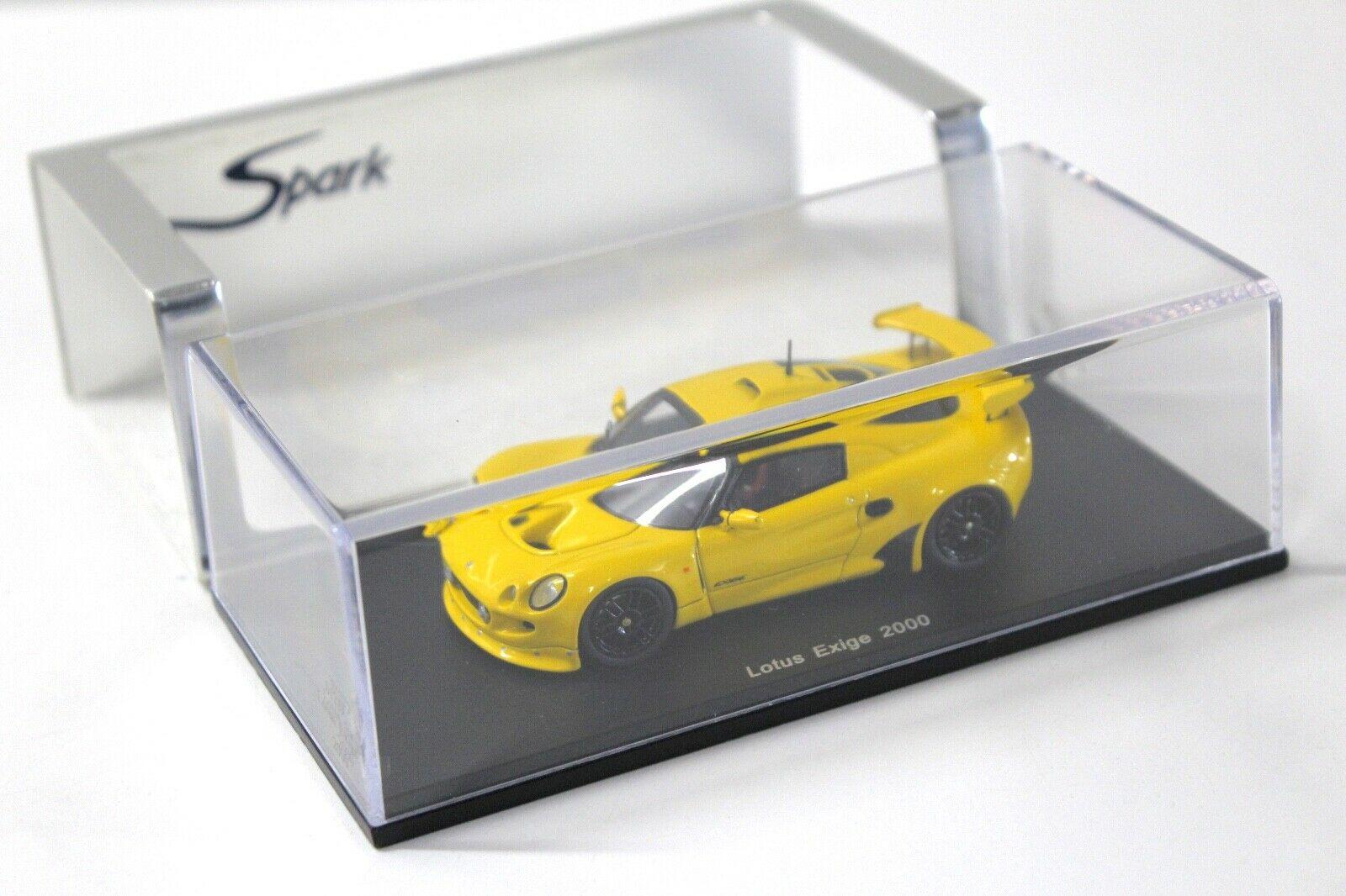 1:43 Spark Lotus Exige MK1 yellow 2000