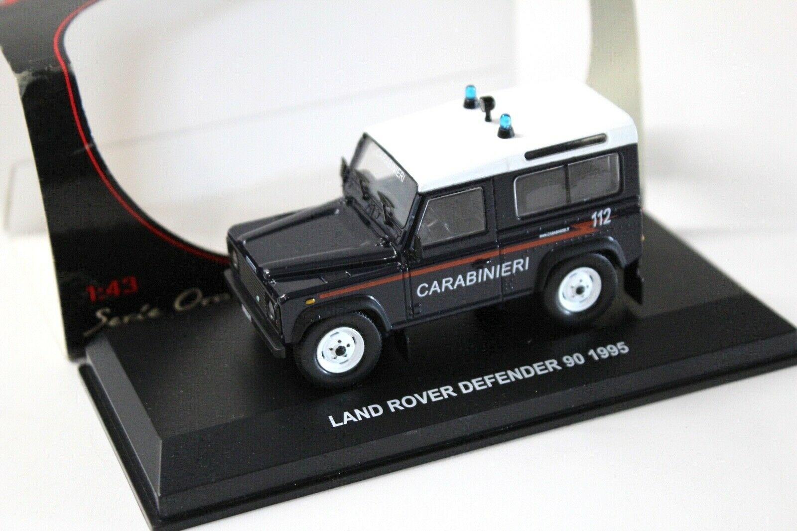 ID 51440 orig.jpg 1:43 EG Land Rover Defender 90 Carabinieri 1995 dark blue